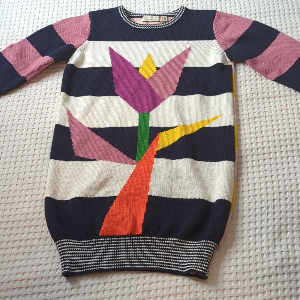 Stella Mccartney Kids Fine Knit Dress Sweaterdress Size 8y